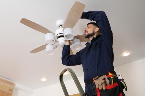 O'Fallon, MO's premier electrician for ceiling fan installation
